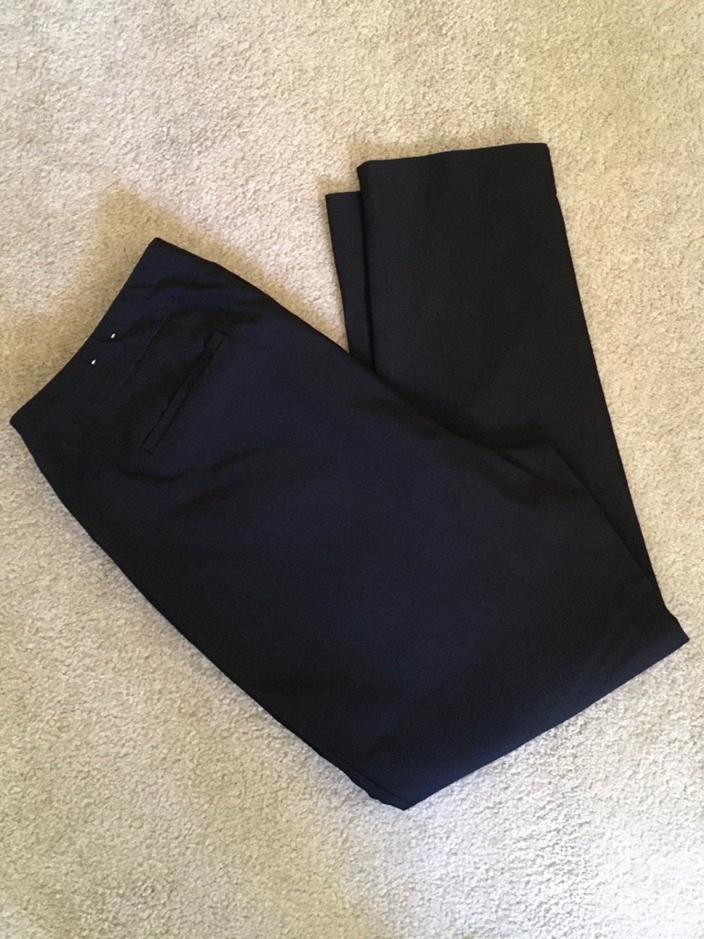 Chico’s size 3R (16) black pull on ankle slacks